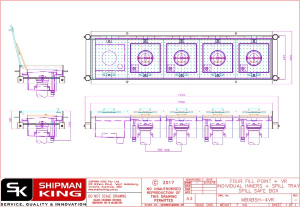 Spill Containment Boxes Shipman King